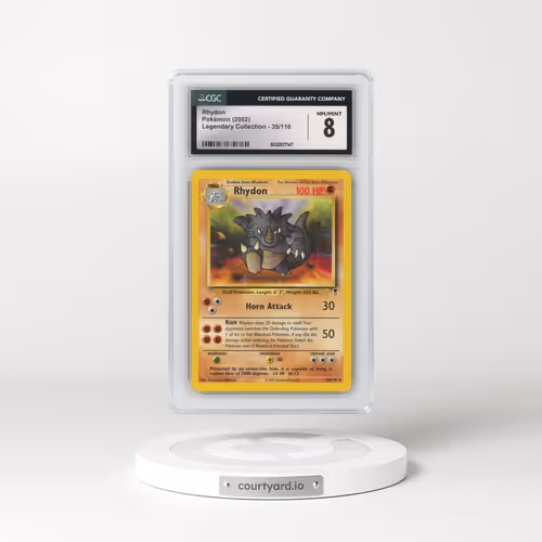 2002 Legendary Collection #35/110 Rhydon (CGC 8 NM-MT)