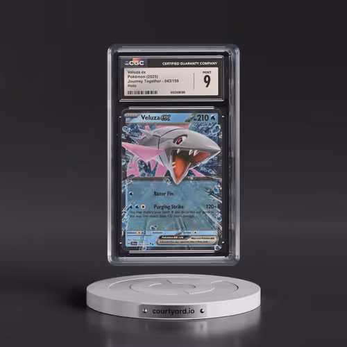 2025 Journey Together - JTG EN #043/159 Veluza ex - Holo (CGC 9 MINT)