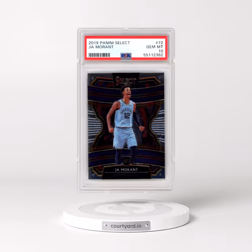 2019 Panini Select #72 Ja Morant (PSA 10 GEM MINT)