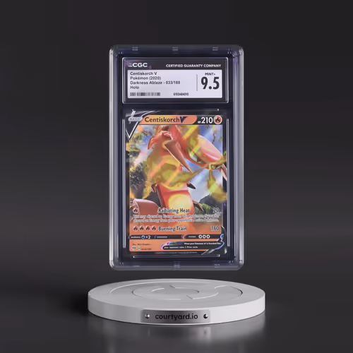 2020 Darkness Ablaze #033/189 Centiskorch V - Holo (CGC 9.5 MINT+)