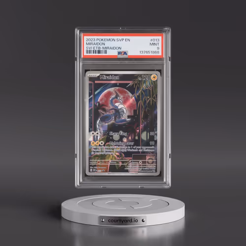 2023 Pokémon Svp EN-SV Black Star Promo #013 Miraidon - Scarlet & Violet Elite Trainer Box-Miraidon