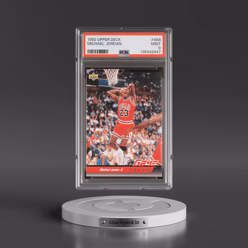 1992 Upper Deck #488 Michael Jordan (PSA 9 MINT)