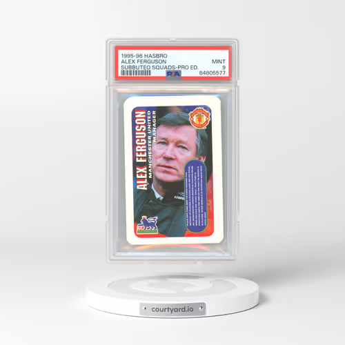 1996 Hasbro Subbuteo Squads Alex Ferguson - Pro Edition (PSA 9 MINT)