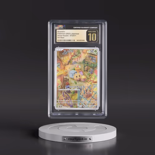 2023 Pokémon Sv2p-Snow Hazard #072 Bramblin - Art Rare (CGC 10 PRISTINE)
