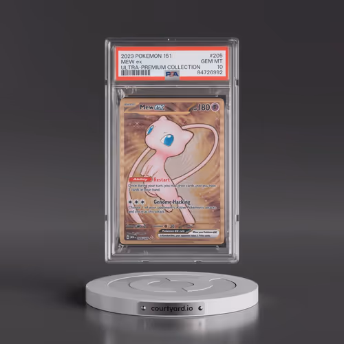 2023 Pokémon 151 Ultra-Premium Collection #205 Mew EX - Holo (PSA 10 GEM MINT)
