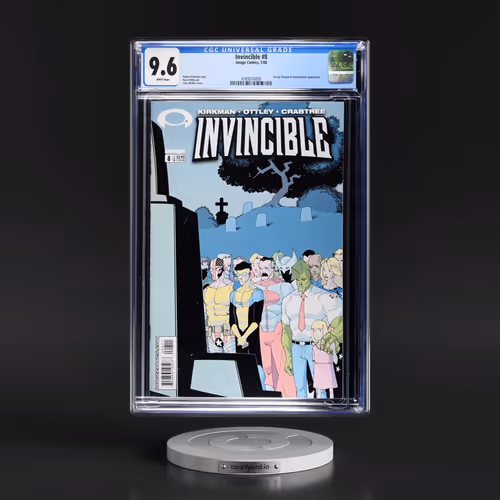 Invincible #8 CGC 9.6 White Pages (Image Comics, 1/04) - Universal