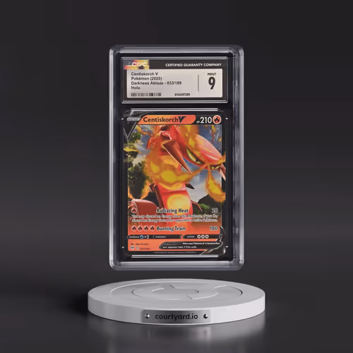 2020 Darkness Ablaze #033/189 Centiskorch V - Holo (CGC 9 MINT)