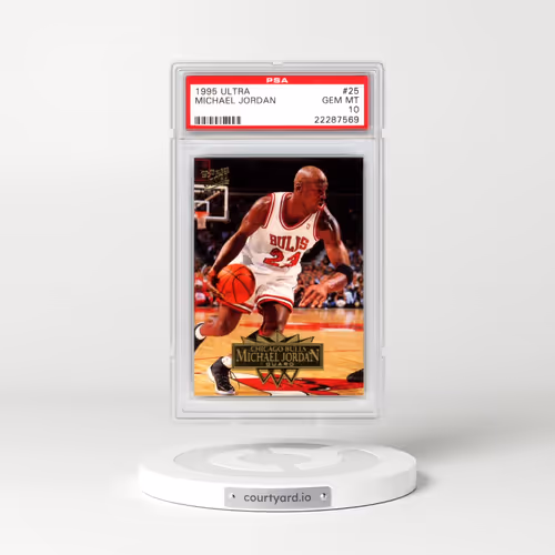 1995 Ultra #25 Michael Jordan (PSA 10 GEM MINT)