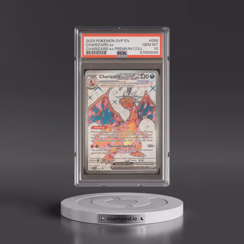 2023 Pokémon Svp EN-SV Black Star Promo #056 Charizard EX - Holo Charizard EX Premium Collection (PS