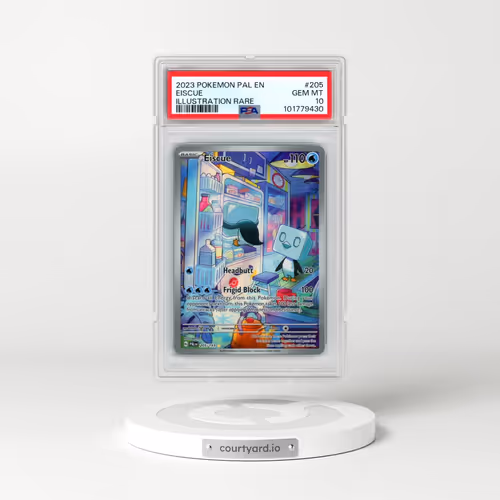 2023 Pokémon Pal EN-Paldea Evolved #205 Eiscue - Illustration Rare (PSA 10 GEM MINT)