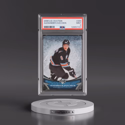 2006 Upper Deck Ovation #200 Alexander Ovechkin (PSA 9 MINT)