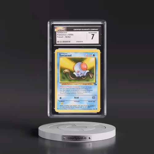 1999 Fossil #56/62 Tentacool (CGC 7 NM)