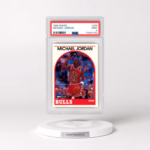 1989 Hoops #200 Michael Jordan (PSA 9 MINT)