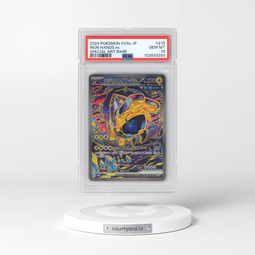 2024 Pokémon Sv8a-Terastal Fest EX #210 Iron Hands EX - Holo Special Art Rare (PSA 10 GEM MINT)