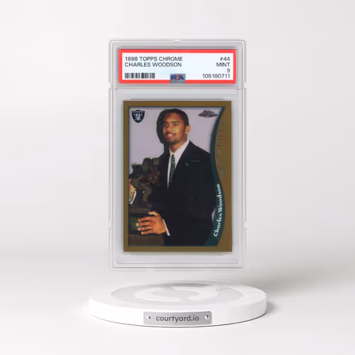 1998 Topps Chrome #44 Charles Woodson (PSA 9 MINT)