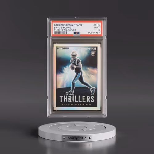2023 Panini Rookies & Stars Thrillers #TH5 Bryce Young - Silver (PSA 9 MINT)
