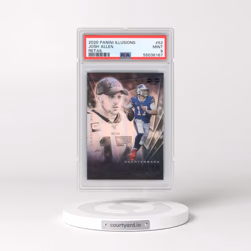 2020 Panini Illusions #52 Josh Allen - Retail (PSA 9 MINT)