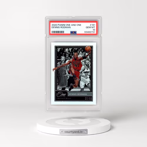 2020 Panini One and One #161 Dennis Rodman (PSA 10 GEM MINT)