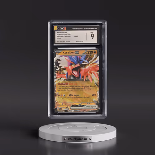 2023 Scarlet & Violet #125/198 Koraidon ex - Holo (CGC 9 MINT)