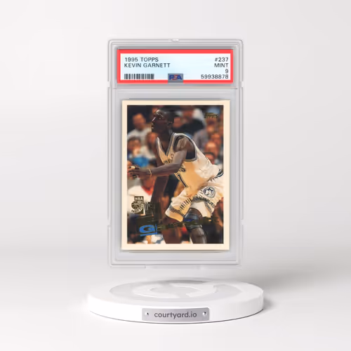 1995 Topps #237 Kevin Garnett (PSA 9 MINT)