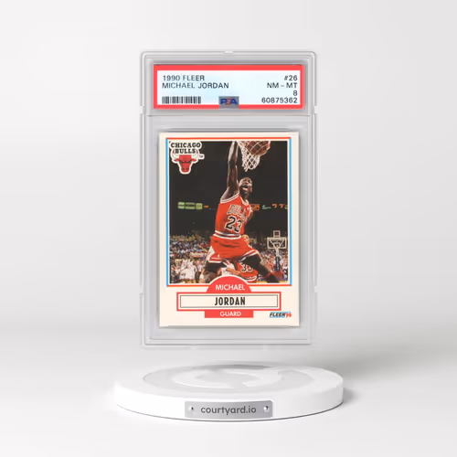 1990 Fleer #26 Michael Jordan (PSA 8 NM-MT)