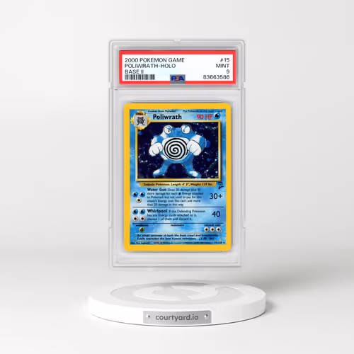 2000 Pokémon Game Base II #15 Poliwrath - Holo (PSA 9 MINT)