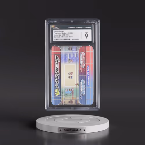 2003 Pokémon Battle-e - Japanese #08-B024 Expert Fugen - Series 2 Reversal Blow (CGC 9 MINT)