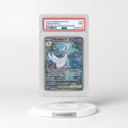 2024 Pokémon Paf EN-Paldean Fates #233 Gardevoir EX - Holo Special Illustration Rare (PSA 9 MINT)