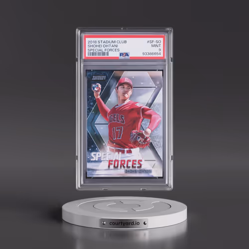 2018 Stadium Club Special Forces #SF-SO Shohei Ohtani (PSA 9 MINT)