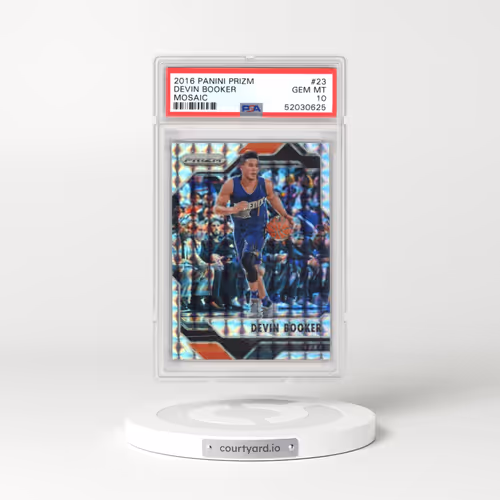 2016 Panini Prizm Mosaic #23 Devin Booker (PSA 10 GEM MINT)