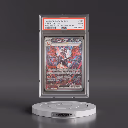 2024 Pokémon Paf EN-Paldean Fates #234 Charizard EX - Holo Special Illustration Rare (PSA 9 MINT)