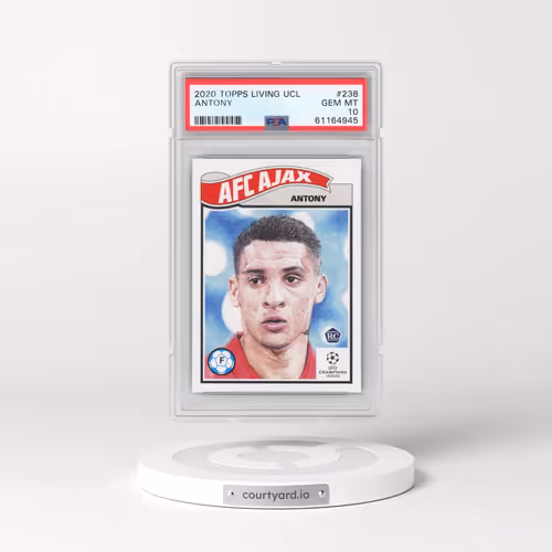 2020 Topps Living UEFA Champions League #238 Antony (PSA 10 GEM MINT)