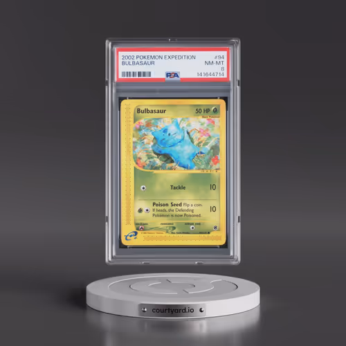 2002 Pokémon Expedition #94 Bulbasaur (PSA 8 NM-MT)