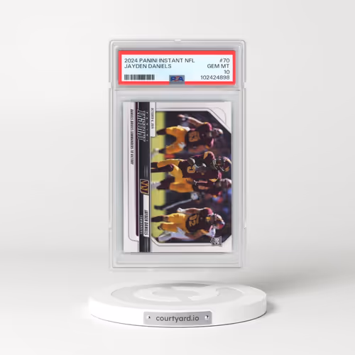 2024 Panini Instant NFL #70 Jayden Daniels (PSA 10 GEM MINT)