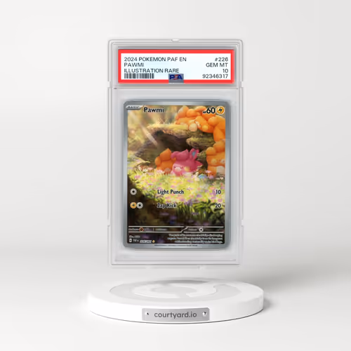 2024 Pokémon Paf EN-Paldean Fates #226 Pawmi - Illustration Rare (PSA 10 GEM MINT)