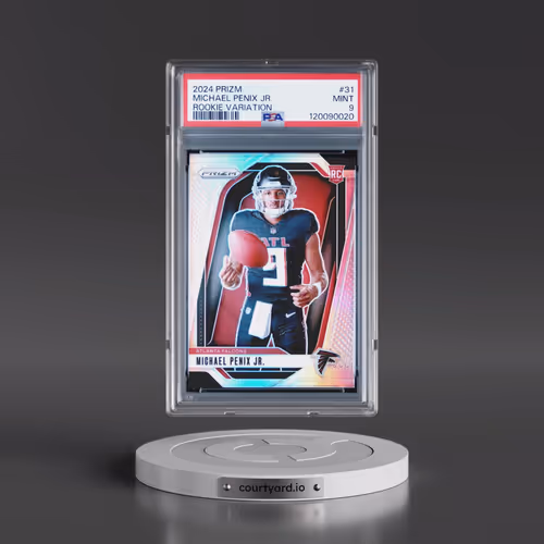 2024 Panini Prizm Rookie Variation #31 Michael Penix Jr. (PSA 9 MINT)