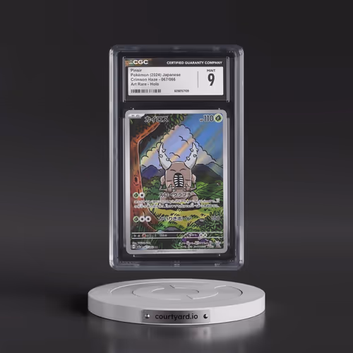 2024 Pokémon Sv5a-Crimson Haze #067 Pinsir - Art Rare (CGC 9 MINT)