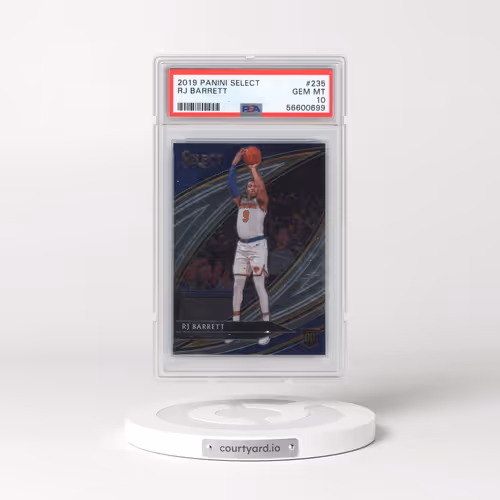 2019 Panini Select #235 RJ Barrett (PSA 10 GEM MINT)