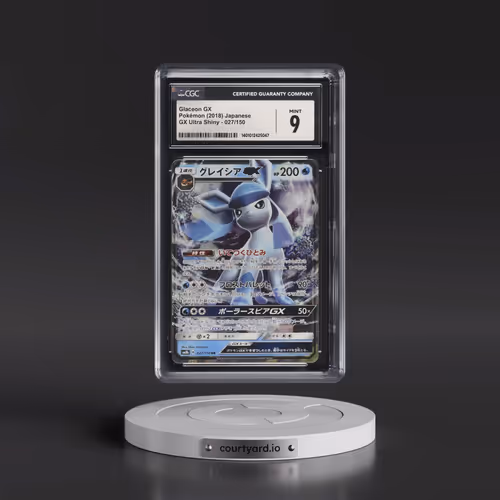 2018 GX Ultra Shiny #027/150 Glaceon GX - Holo (CGC 9 MINT)