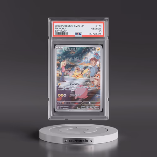 2023 Pokémon Sv2a-Pokemon 151 #173 Pikachu - Art Rare (PSA 10 GEM MINT)