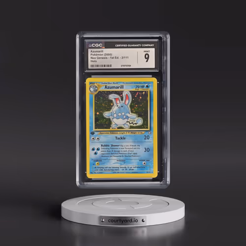 2000 Neo Genesis #2/111 Azumarill - 1st Edition Holo (CGC 9 MINT)
