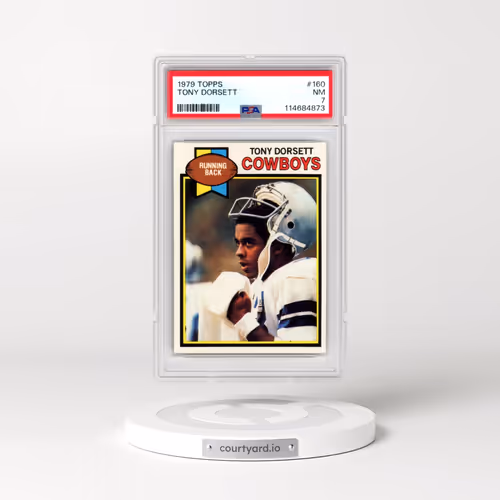 1979 Topps #160 Tony Dorsett (PSA 7 NM)