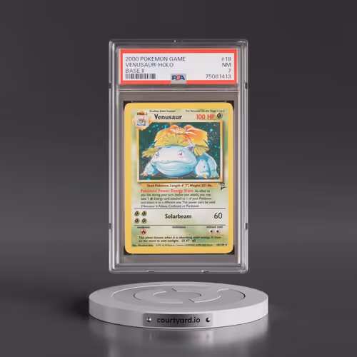 2000 Pokémon Game Base II #18 Venusaur - Holo (PSA 7 NM)