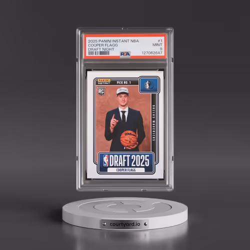 2025 Panini Instant NBA Draft Night #1 Cooper Flagg (PSA 9 MINT)