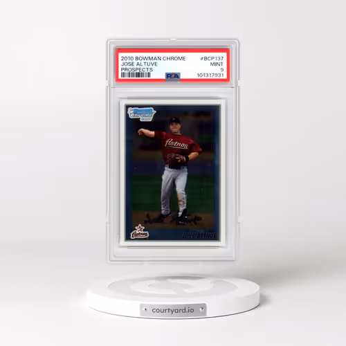 2010 Bowman Chrome Prospects #BCP137 Jose Altuve (PSA 9 MINT)