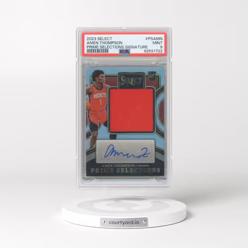2023 Panini Select Prime Selections Signatures #PSAMN Amen Thompson (PSA 9 MINT)