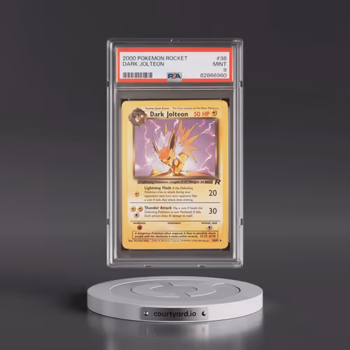 2000 Pokémon Rocket #38 Dark Jolteon (PSA 9 MINT)