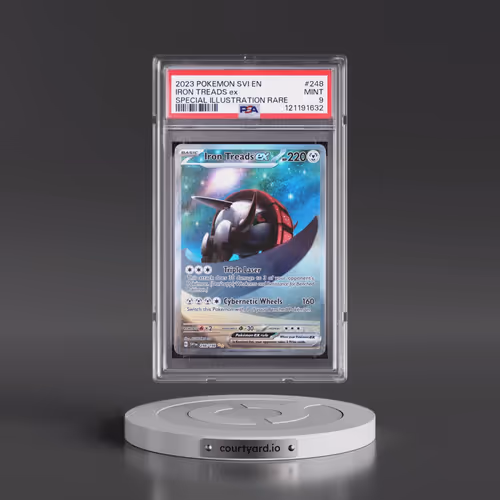 2023 Pokémon Svi EN-Scarlet & Violet #248 Iron Treads EX - Holo Special Illustration Rare (PSA 9 MIN