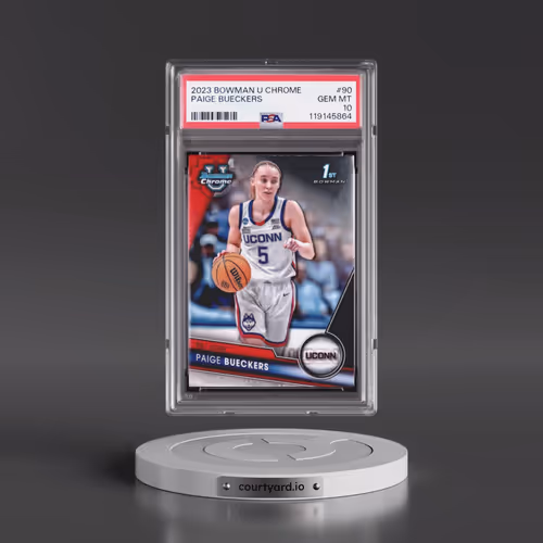 2023 Bowman University Chrome #90 Paige Bueckers (PSA 10 GEM MINT)
