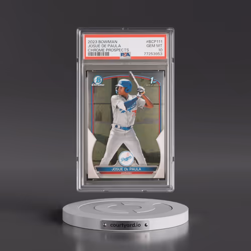 2023 Bowman Chrome Prospects #BCP111 Josue de Paula (PSA 10 GEM MINT)